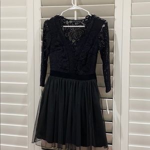 Social black dress
